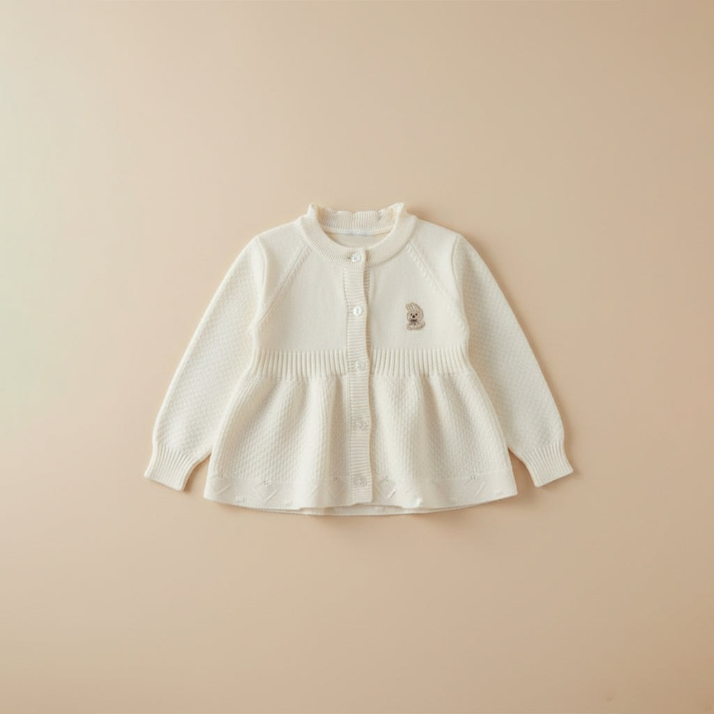 Classic Cream Snow White Cardigan