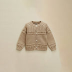 Earthy Beige I Love My Granny Cardigan