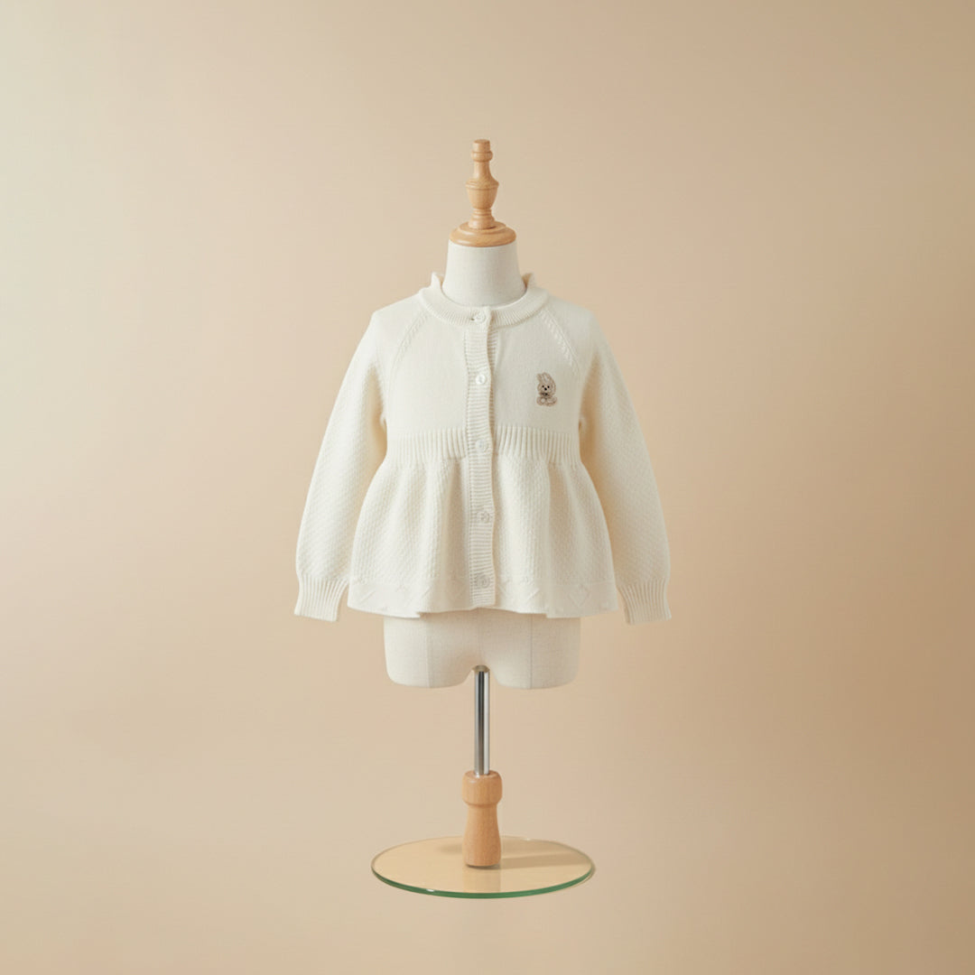 Classic Cream Snow White Cardigan