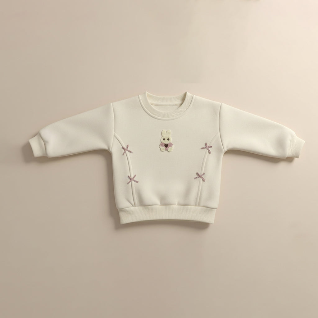 Cream Little Bunny Sweatshirt