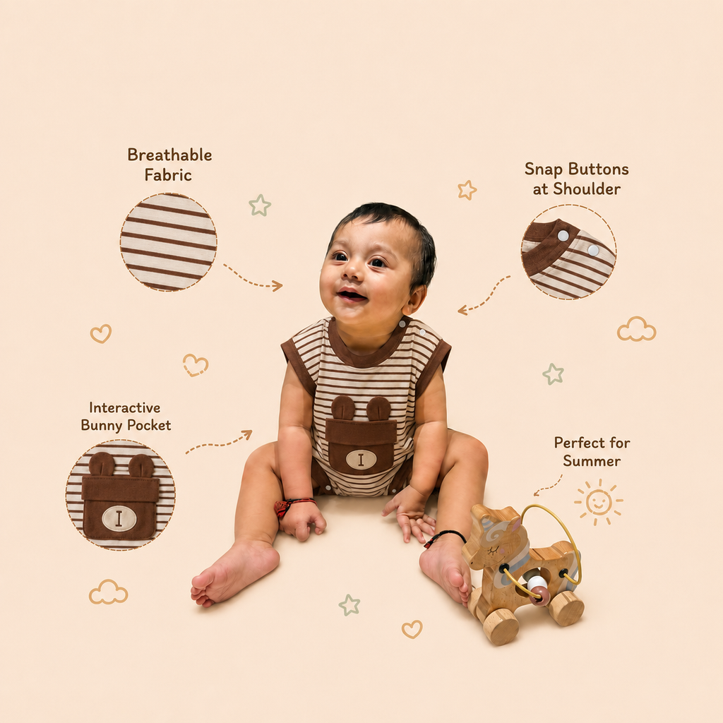 Bunny Pocket-brown